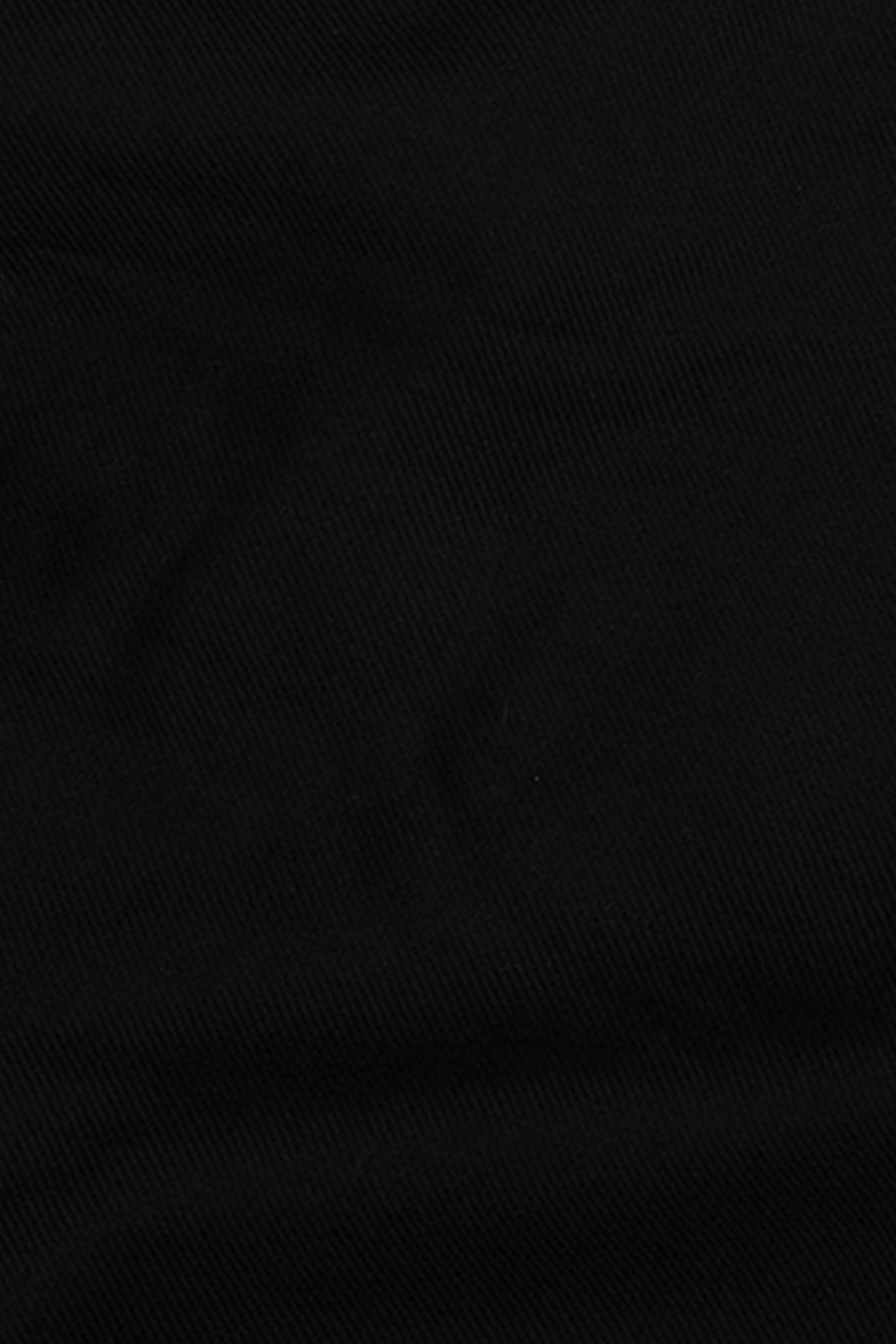 Soft Black Twill 2 Ply Cotton