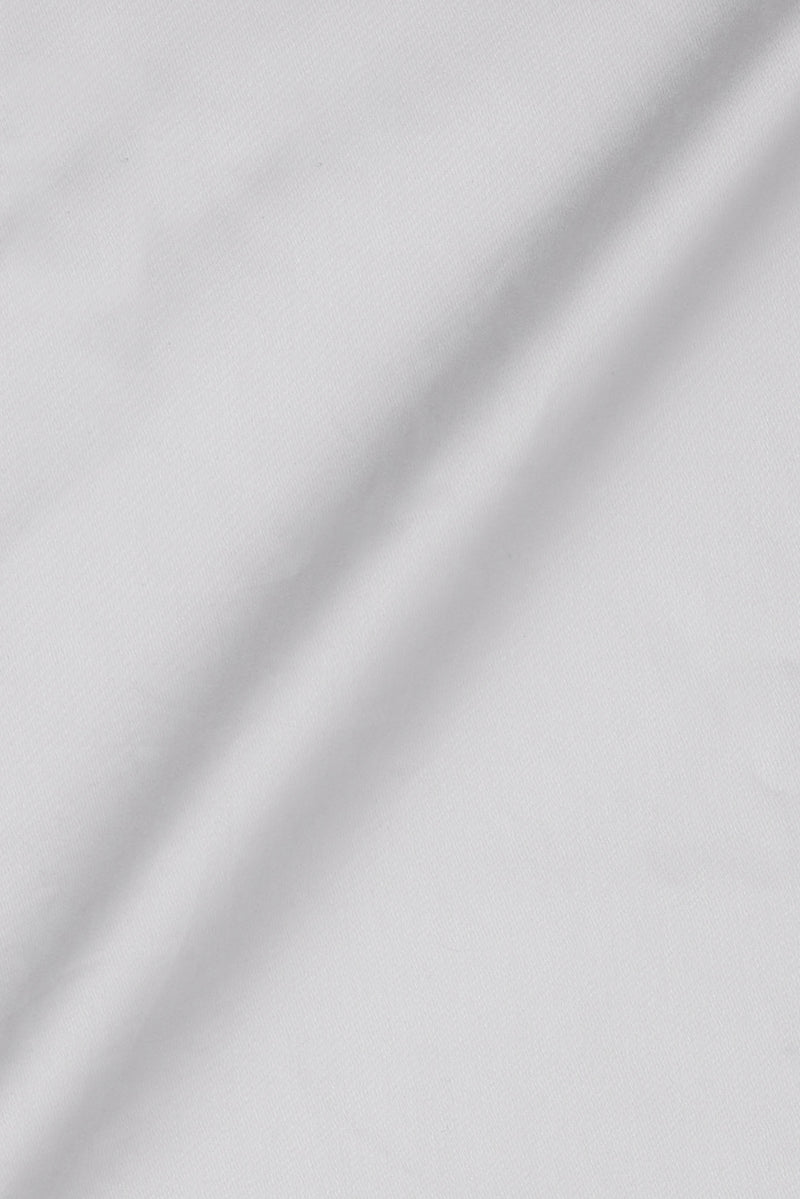 Ash Grey Egyptian Poplin Pin Collar Shirt