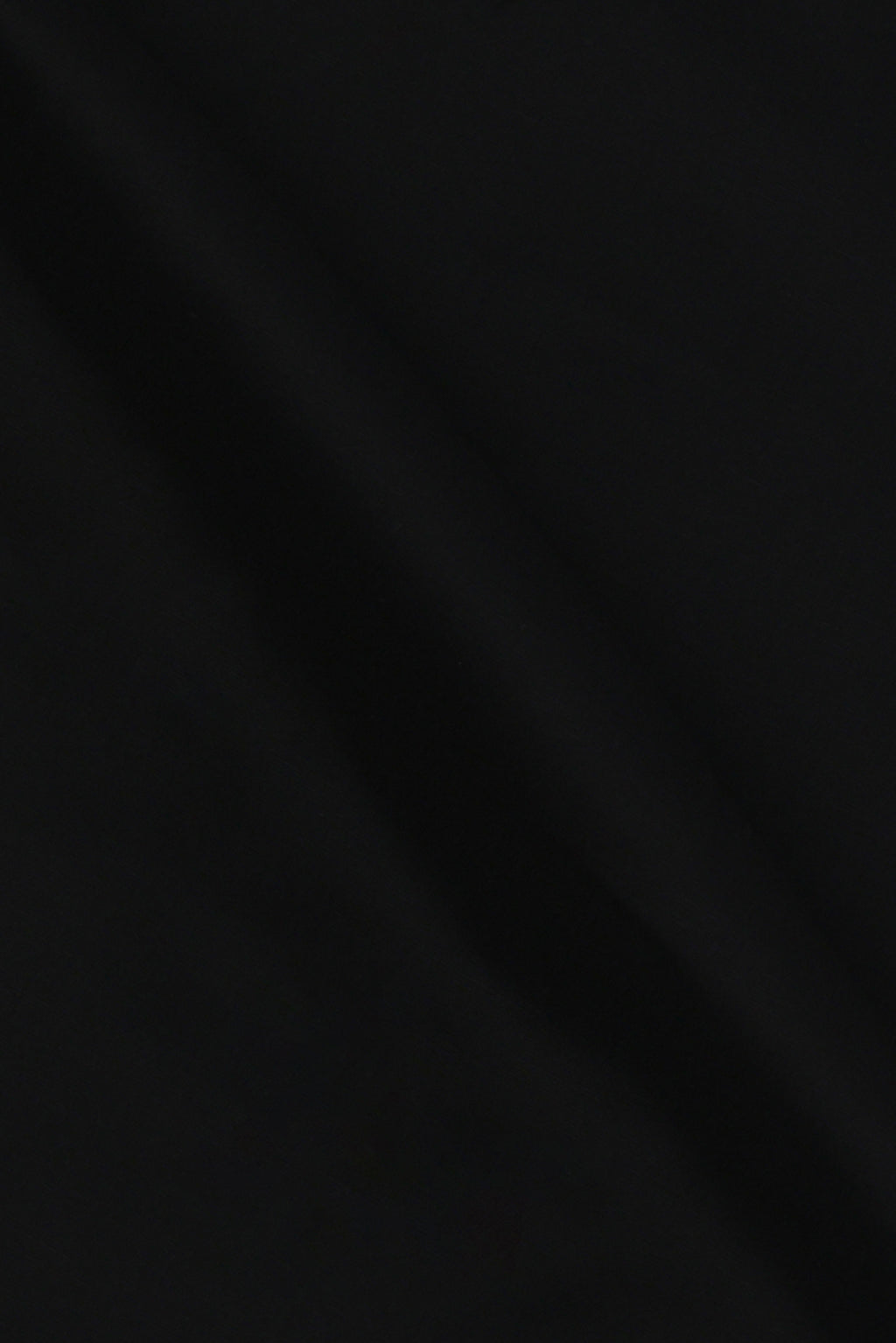 Black Linen Cut Away Collar Shirt - Foberry Pakistan