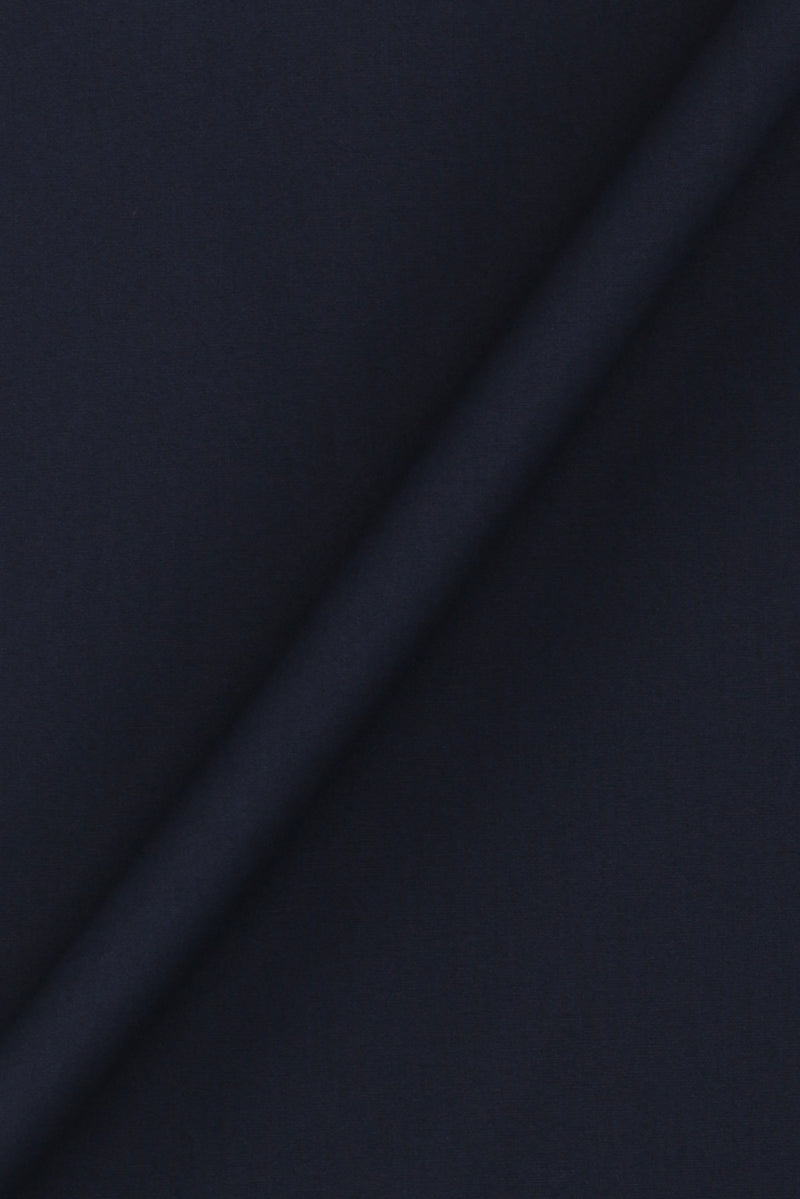 Dark Navy Blue Egyptian Shirt - Pin Collar Shirt