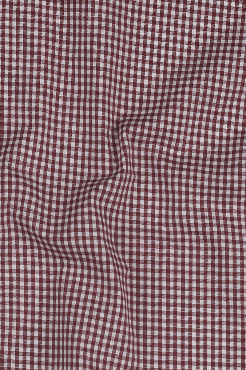 Dark Rust Gingham