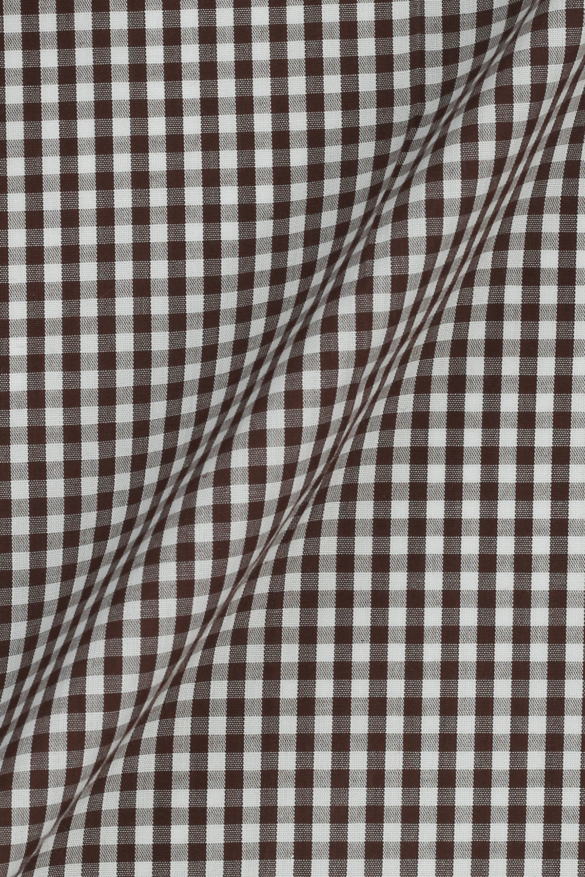 Mustard Brown Gingham Shirt