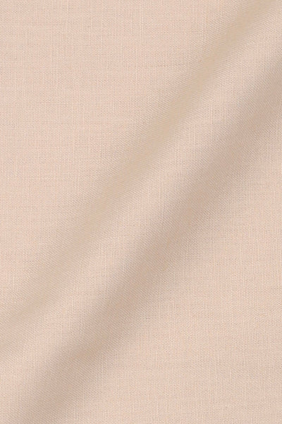 Soft Pastel Peach Irish Linen