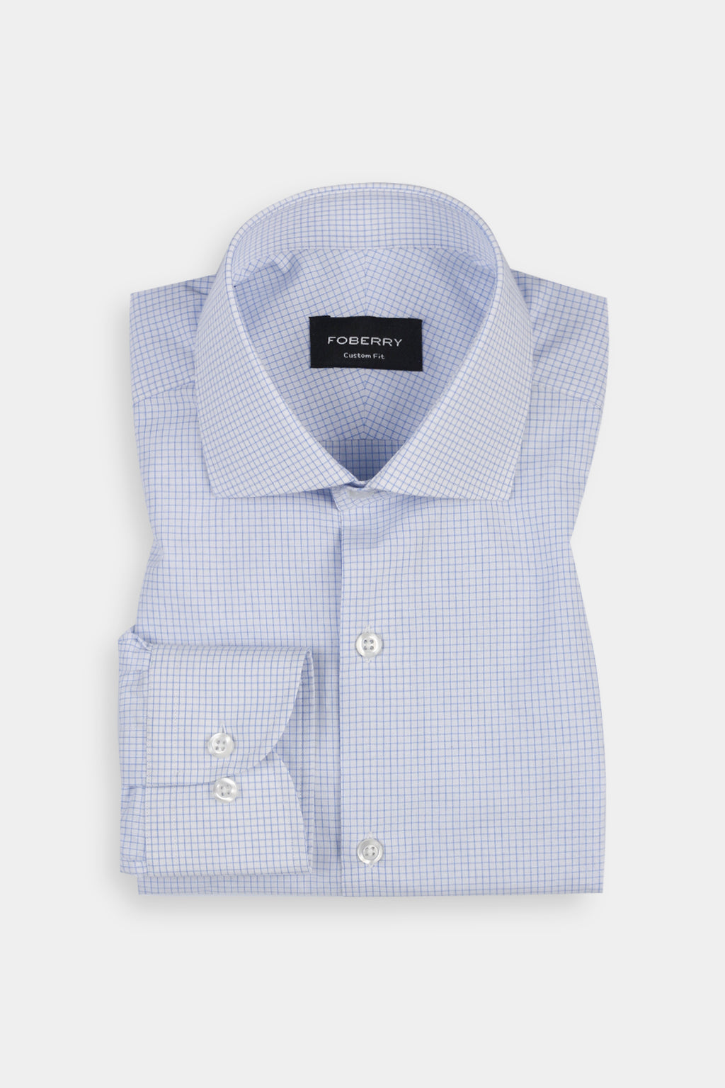 Sky Blue Graphed Shirt