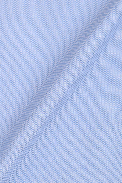 Crispy Sky Blue Leno weave