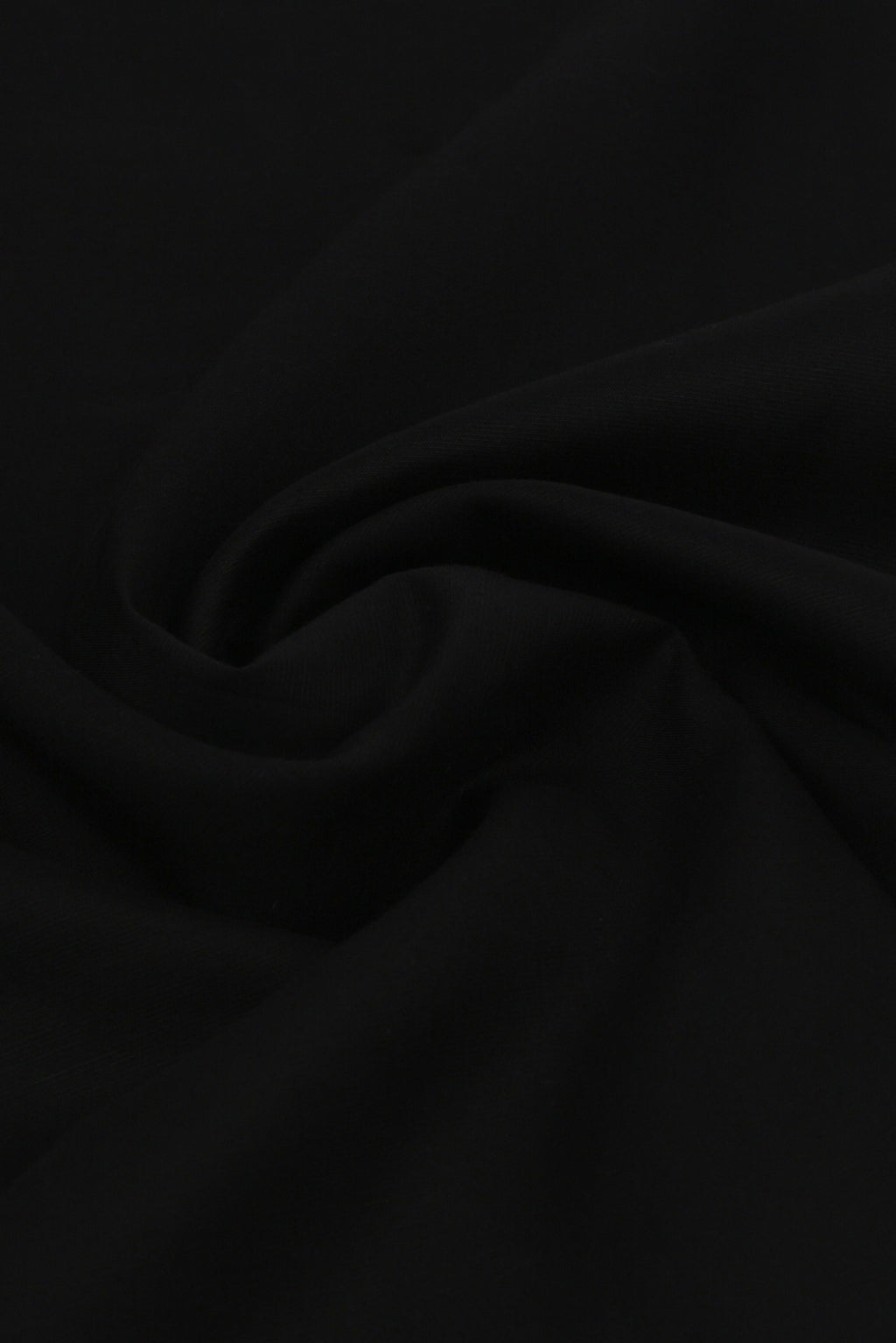 Black Linen Cut Away Collar Shirt - Foberry Pakistan