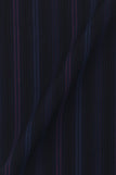 Black and Blue Parallel Striped
