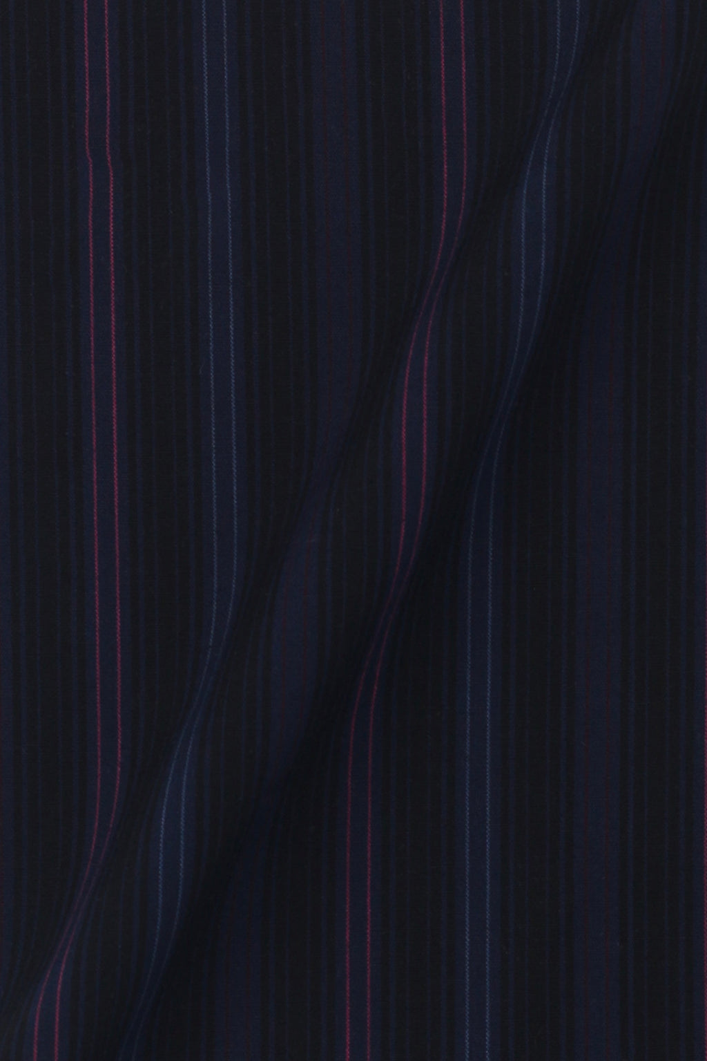 Black and Blue Parallel Striped Shirt