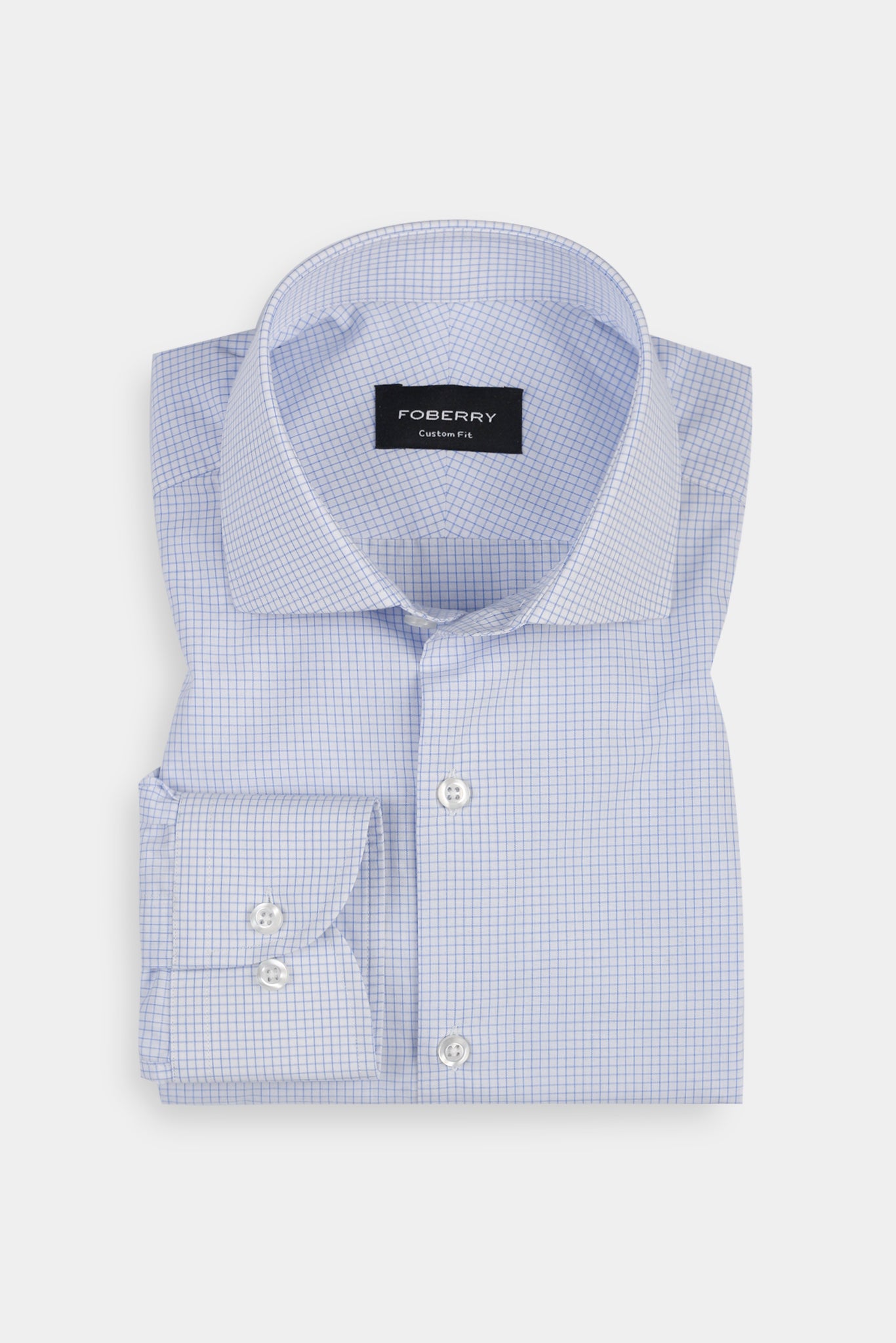 Sky Blue Graphed Shirt