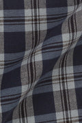 Brown & Blue Tartan Winter Flannel