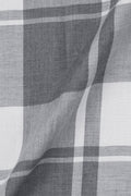 Marble Grey Plaid Winter Flannel