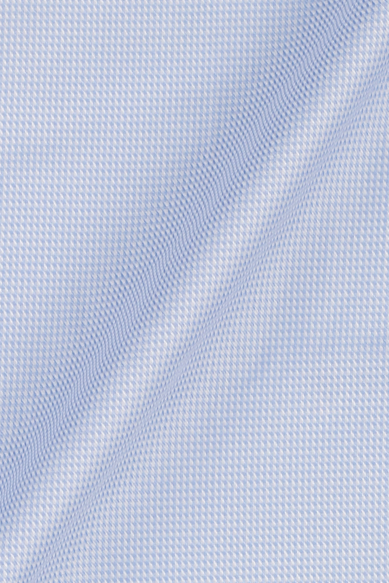 Soft Blue Structured