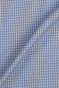 Blue Weave Patterned