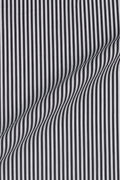 Charcoal Grey Bankers Stripes