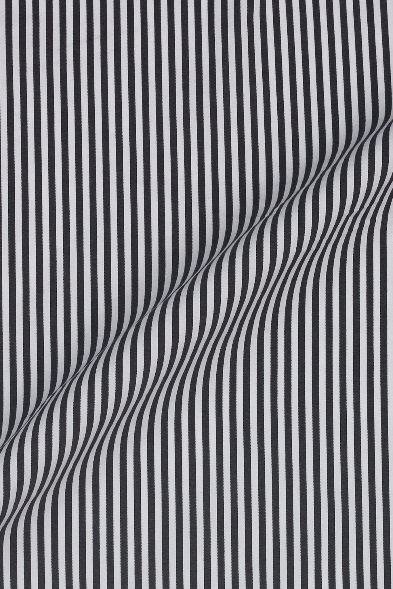 Charcoal Grey Bankers Stripes