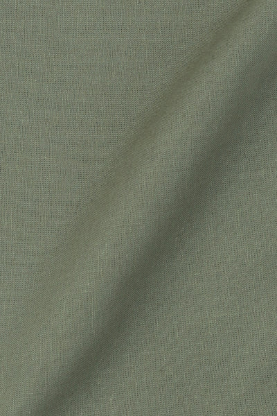 Soft Crocodile Green Irish Linen