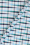 Soft Blue Green Gingham