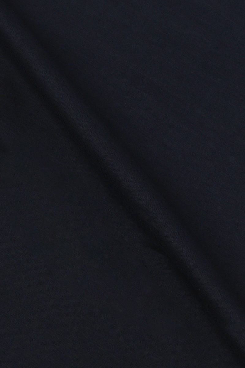 Midnight Blue Featherweight Italian Linen - Foberry Pakistan