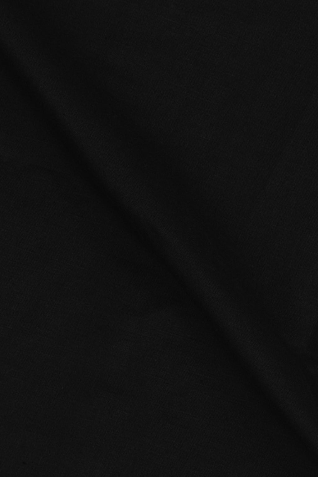 Black Linen Band Collar Shirt