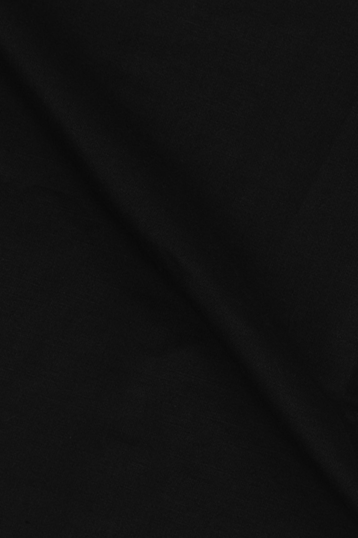 Black Linen Band Collar Shirt