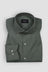 Pine Green Stretchable Linen Shirt