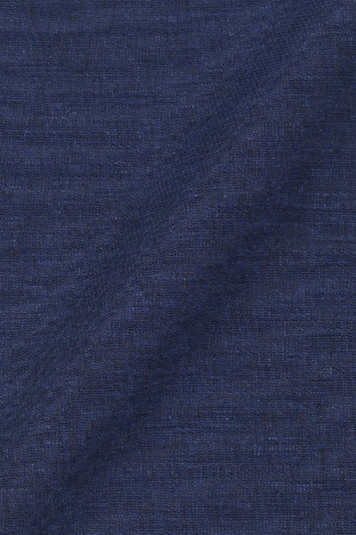 Soft Cobalt Blue Irish Linen