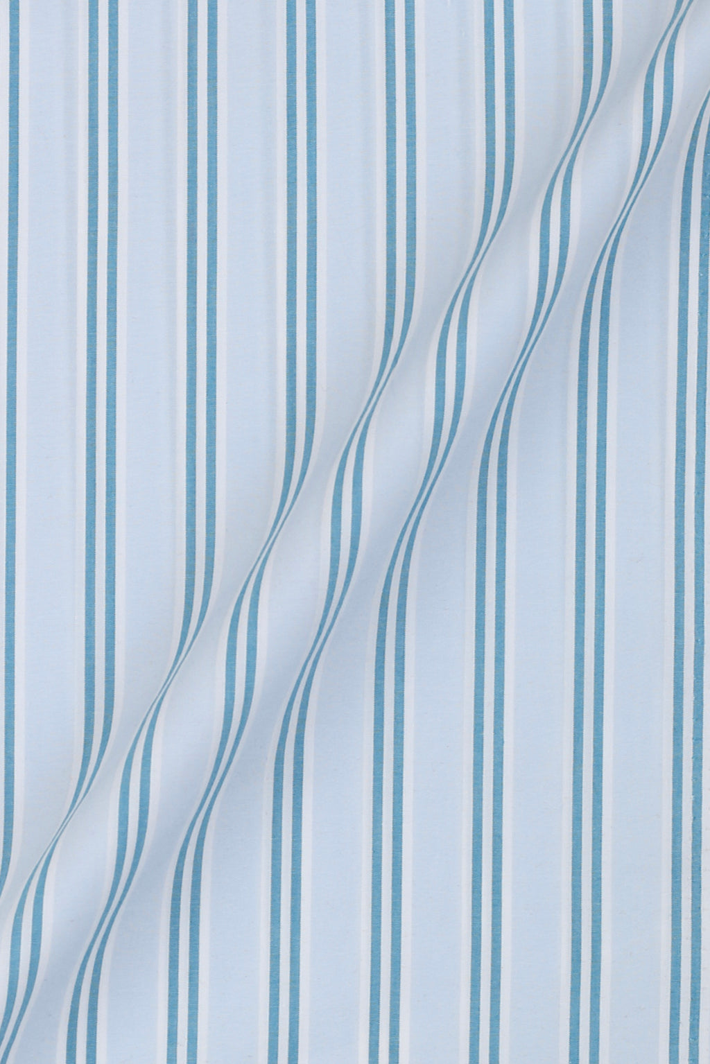 Soft Teal Green Dual Striped Shirt