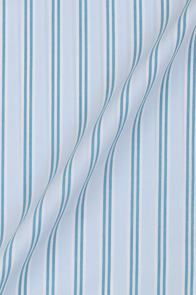 Soft Teal Green Dual Striped