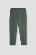 Olive Green Linen Trousers