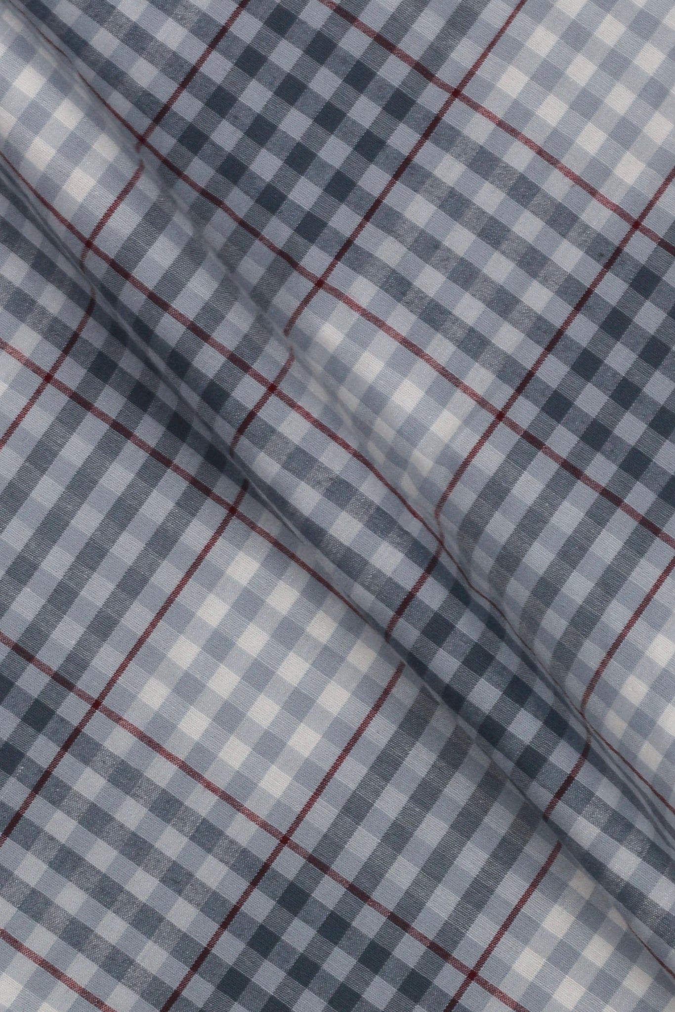 Salt Blue and White Check - Foberry Pakistan