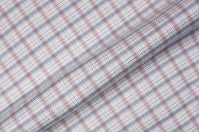 Fuschia White Tartan Flannel - Foberry Pakistan