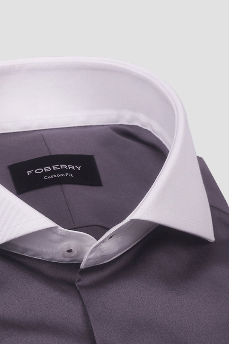 Light Mauve Egyptian Poplin Shirt