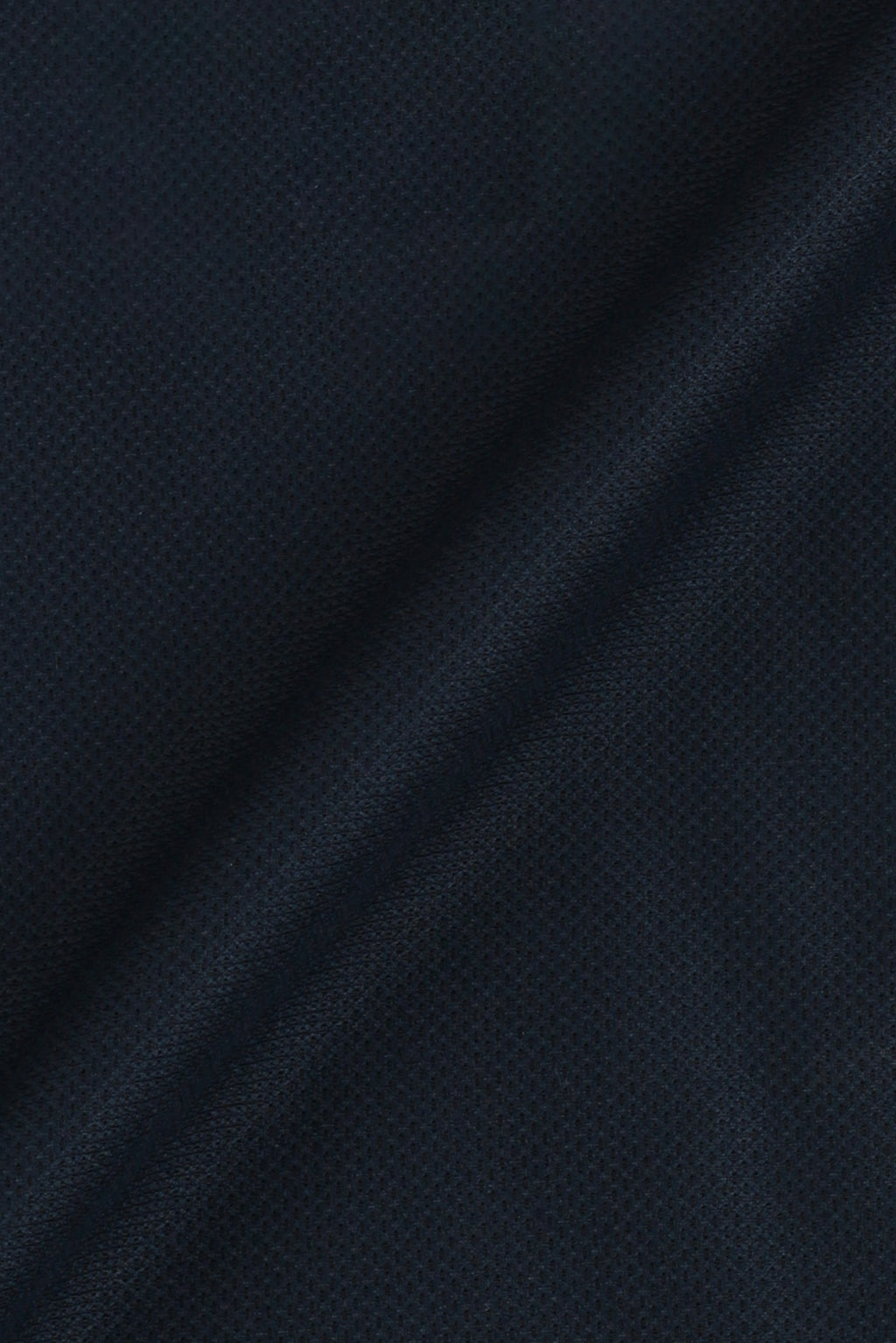 Crispy Navy blue Leno Weave Shirt
