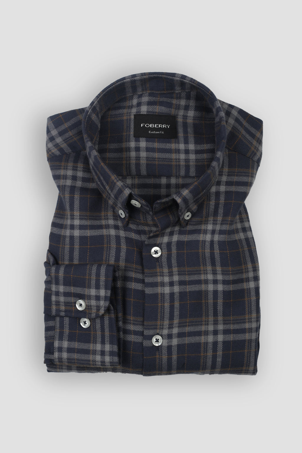 Aegon Mustard Tartan Winter Flannel Shirt