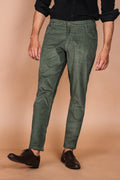 Seaweed Green Five Pocket Corduroy Trouser - Foberry Pakistan
