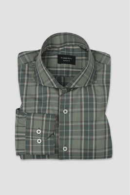 Forrest Green Plaid Shirt - Foberry Pakistan