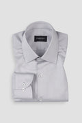 Platinum Grey Egyptian Poplin Shirt