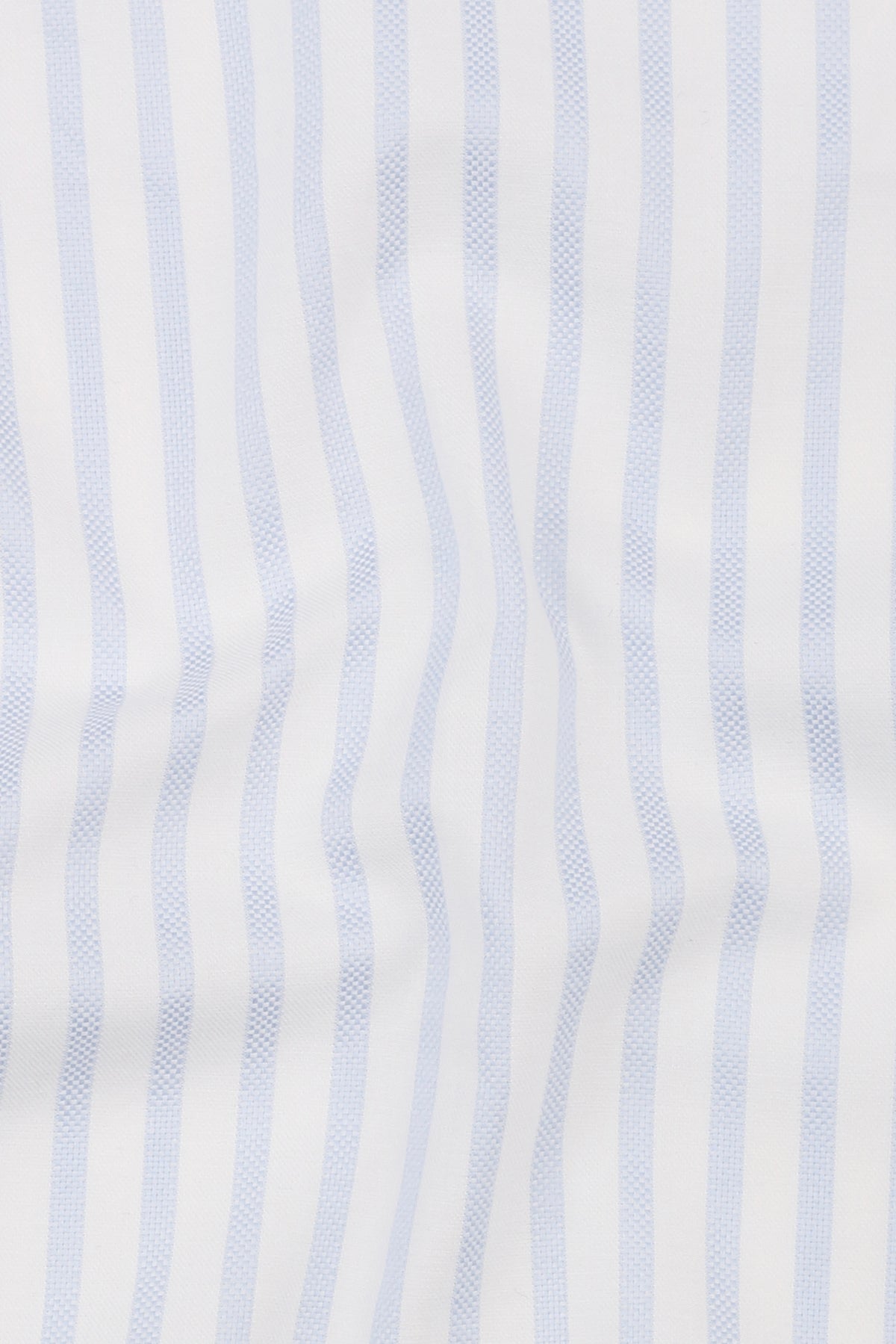 Sky Blue Structured Striped