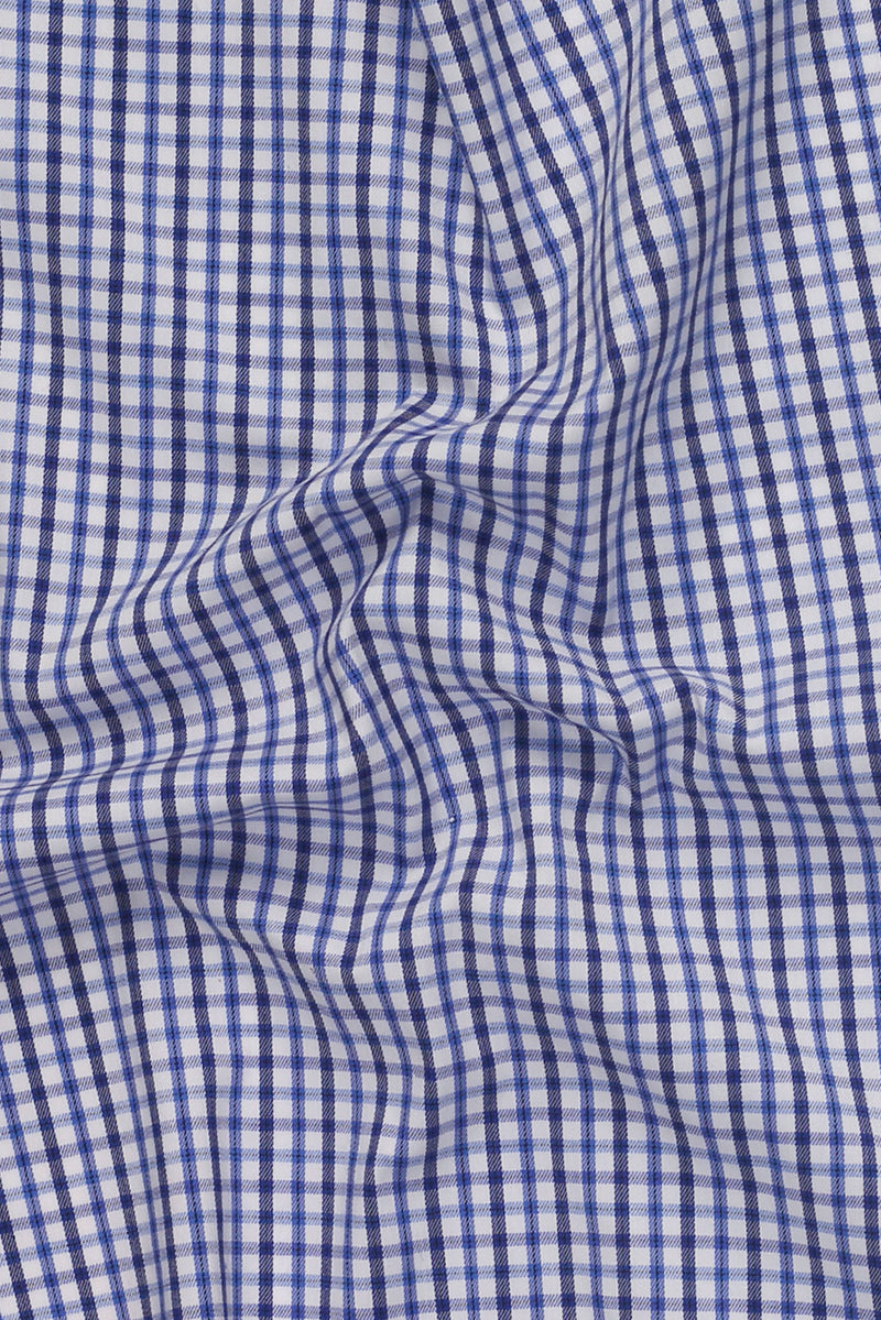 Dual Blue Gingham