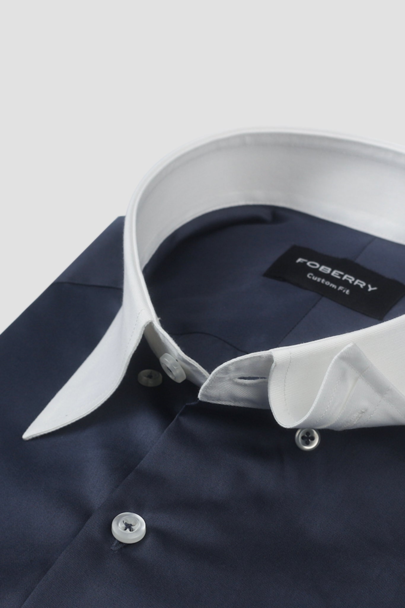 Slate Blue Egyptian Poplin Shirt