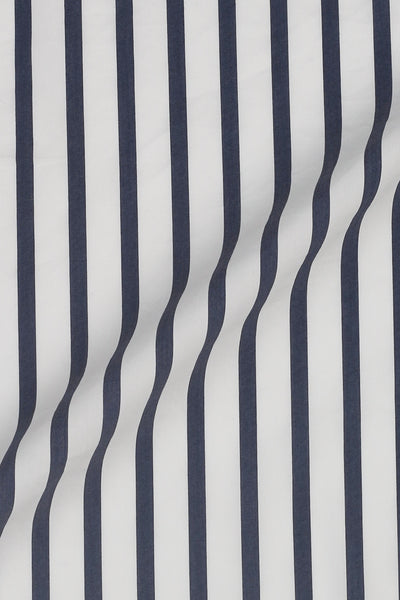 Bold Midnight Blue Striped