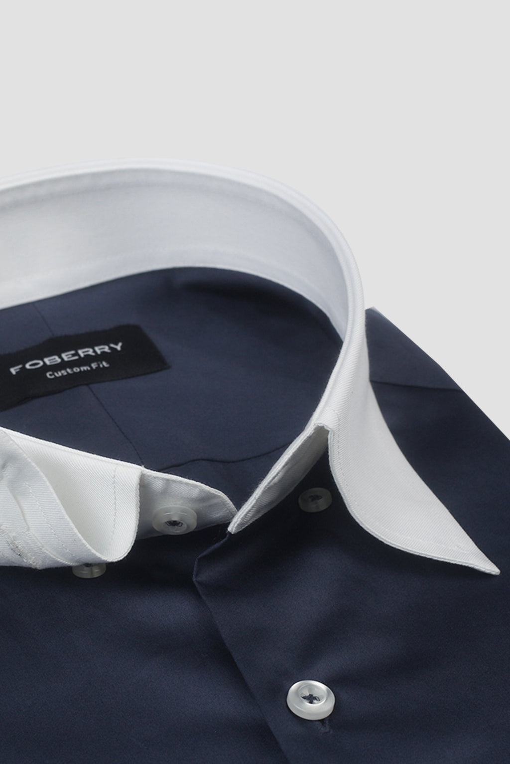 Slate Blue Egyptian Poplin Shirt
