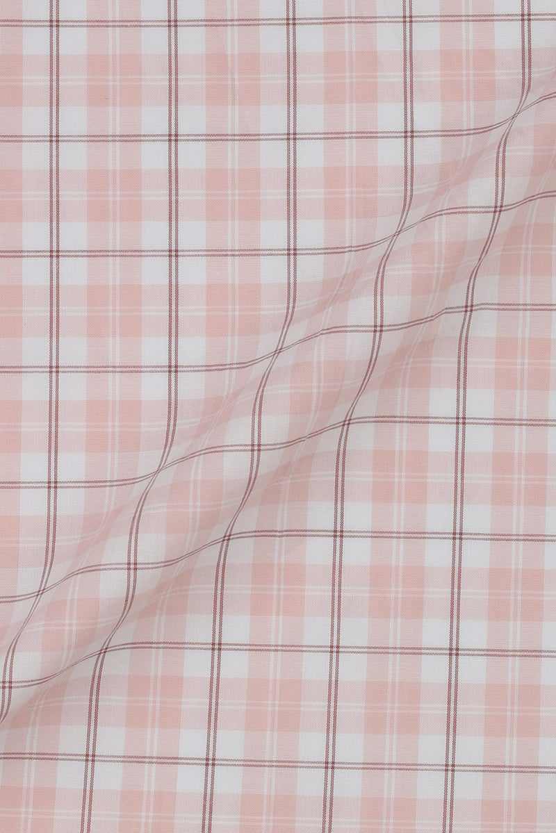 Peach Pink Madras