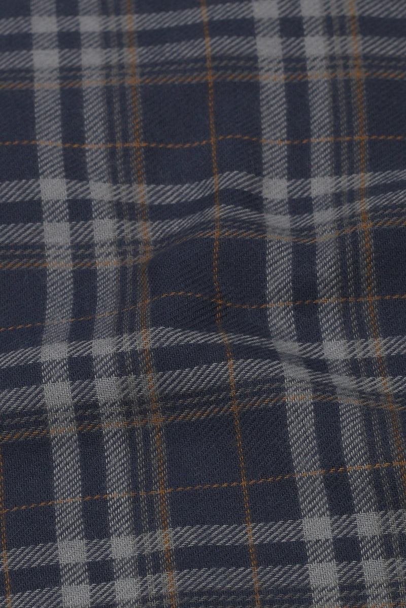 Aegon Mustard Tartan Winter Flannel