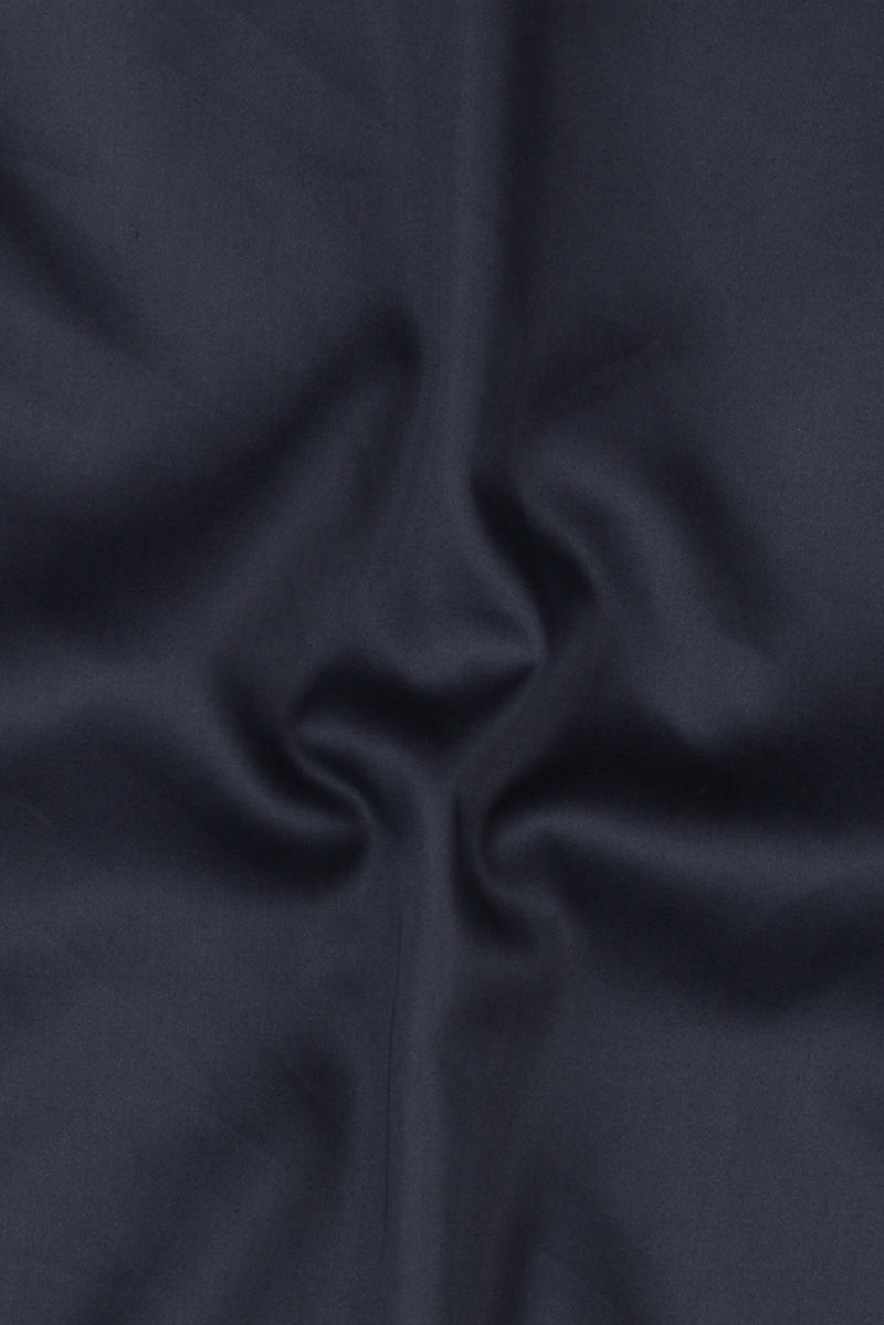 Slate Blue Egyptian Poplin Shirt