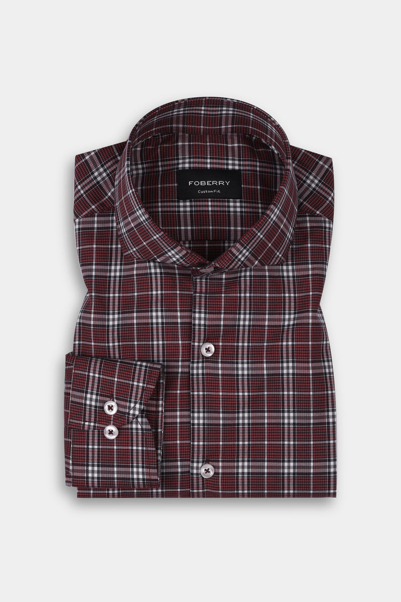 Red Tartan Check Shirt