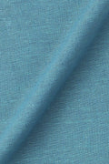 Cerulean Blue Irish linen