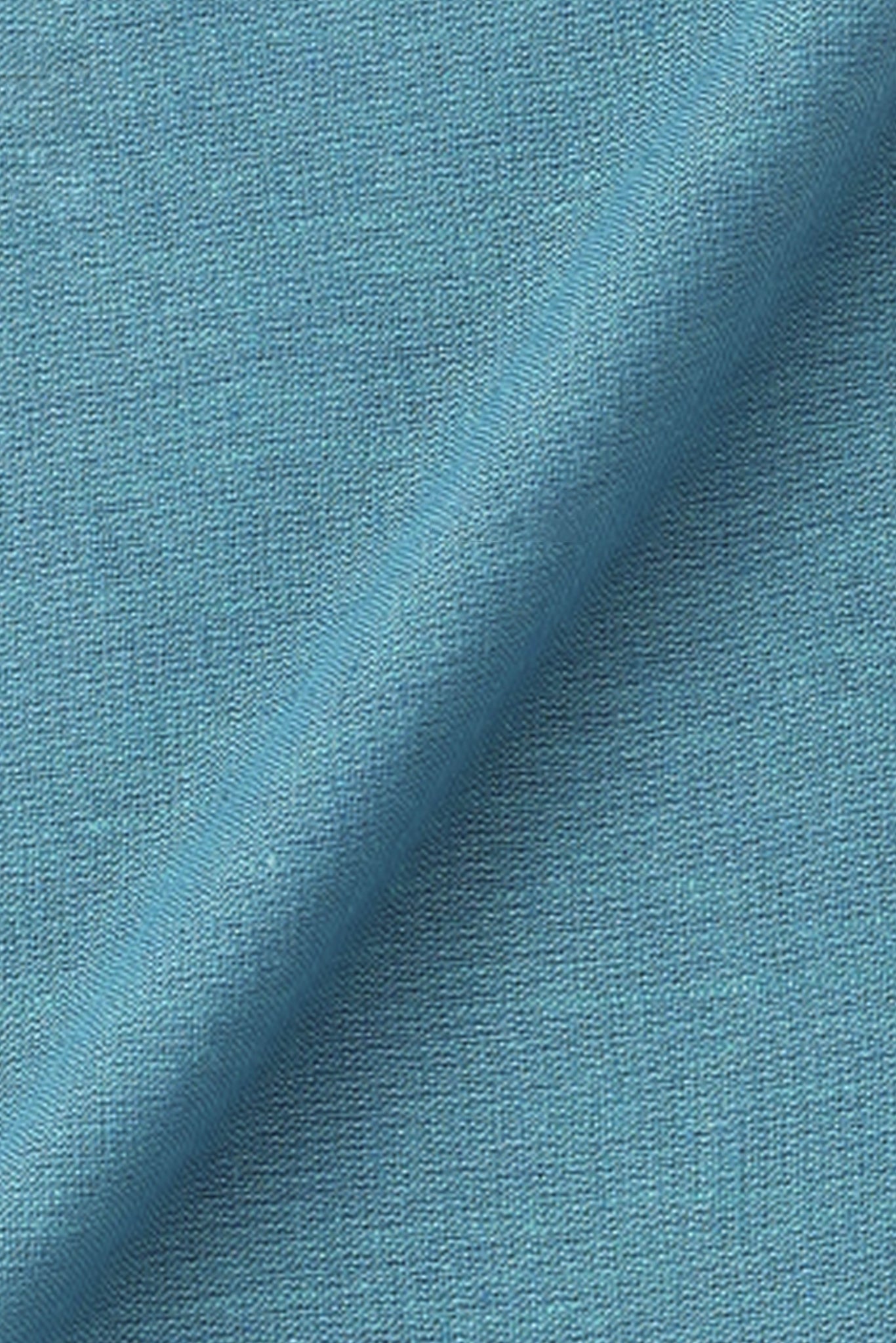 Cerulean Blue Irish linen