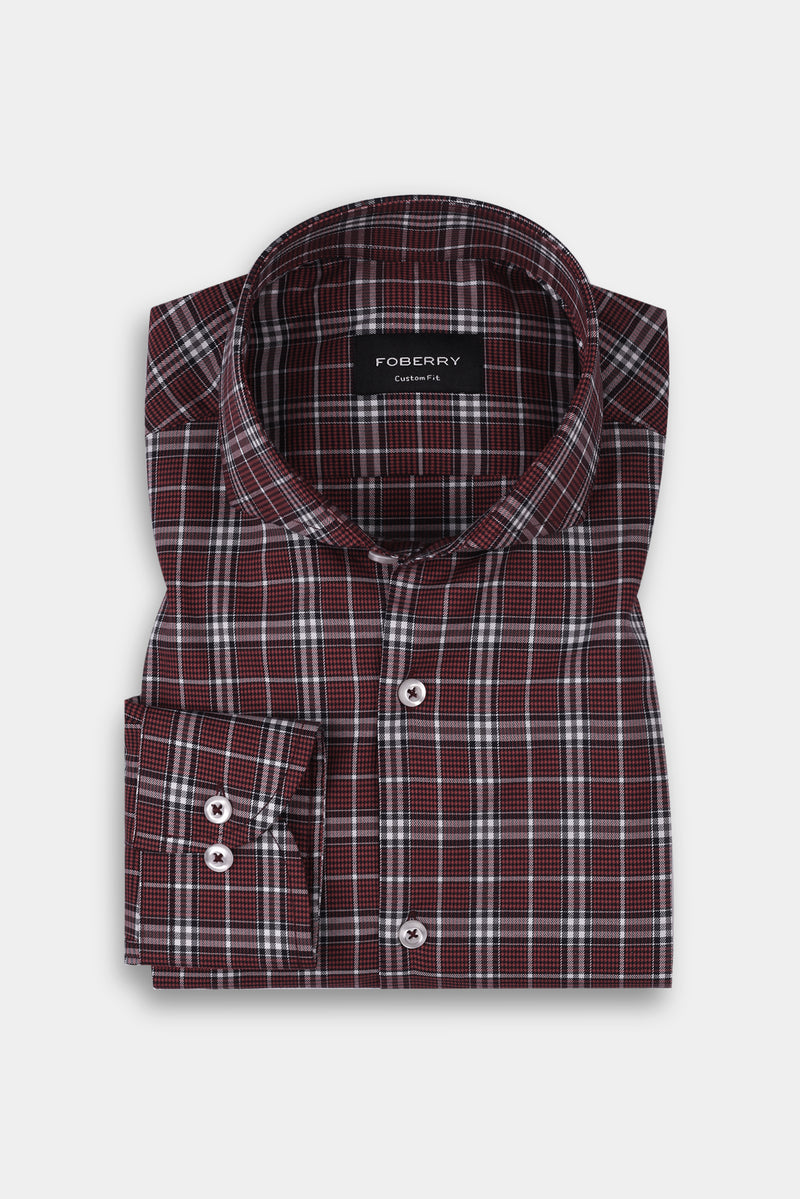 Red Tartan Check Shirt