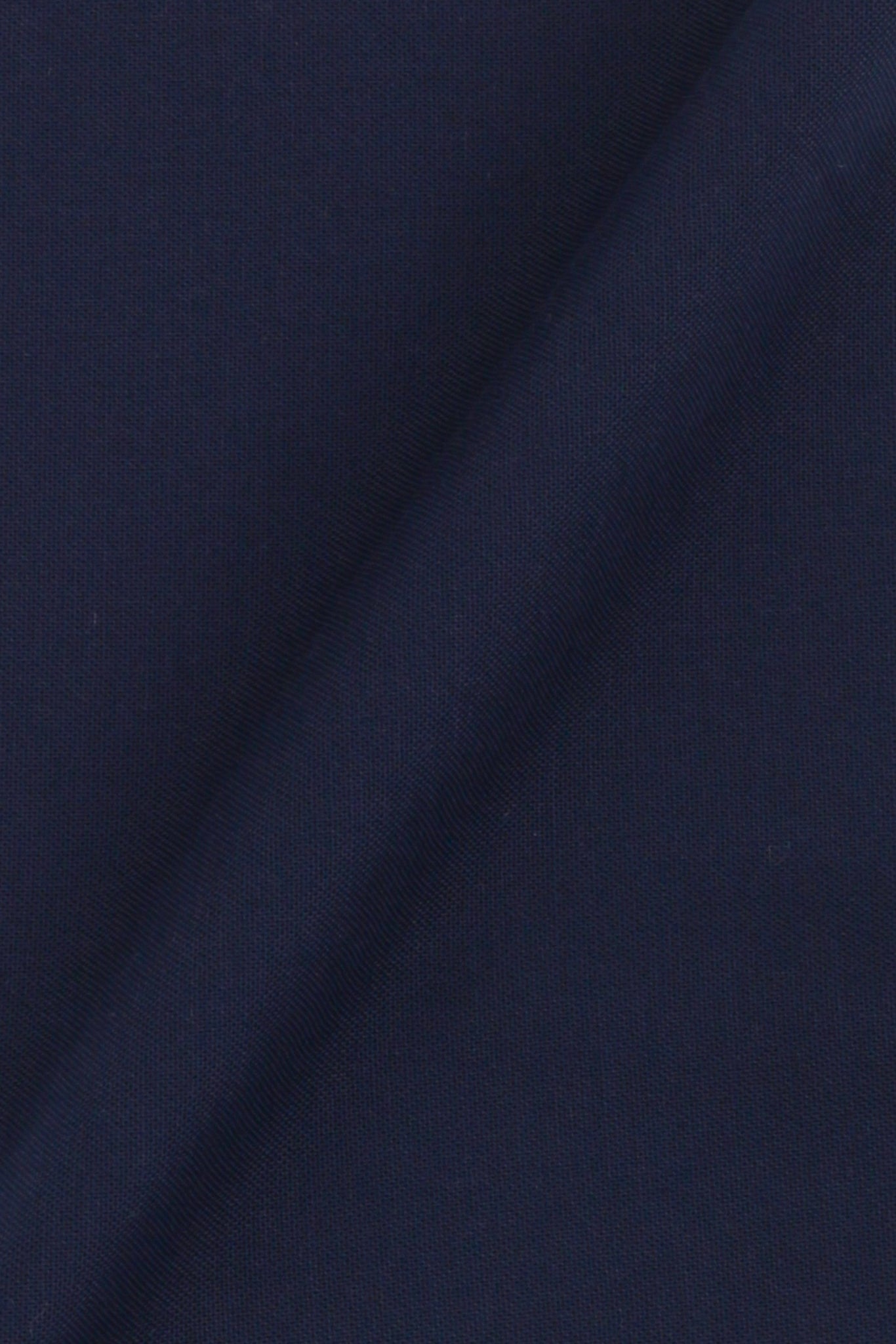 Crisp Navy Blue Oxford